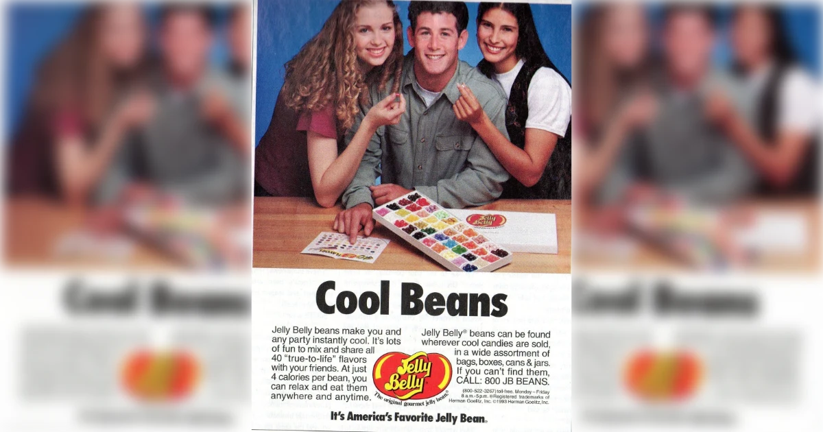 Jelly Belly Vintage Ad