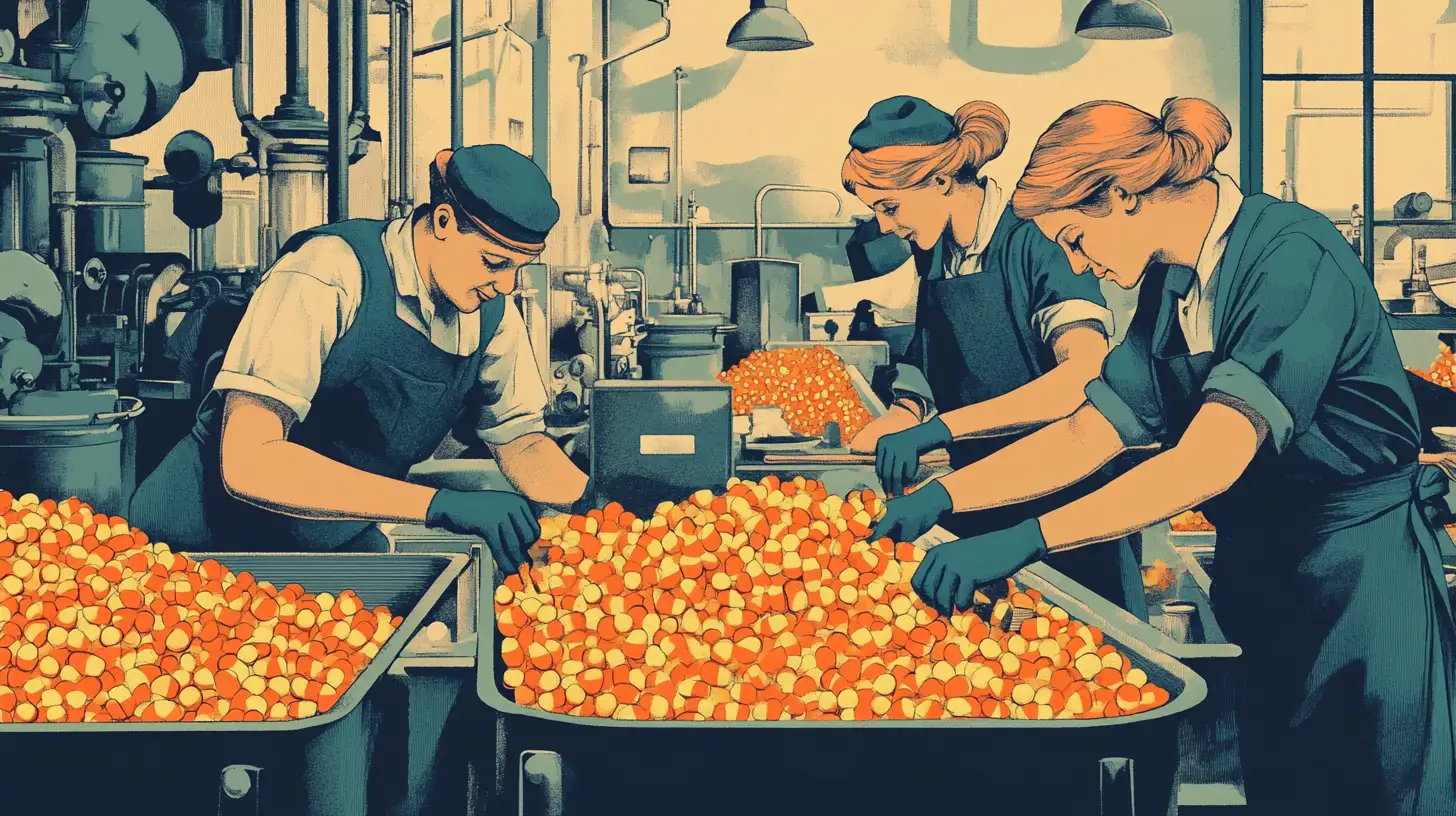 Candy Corn Production