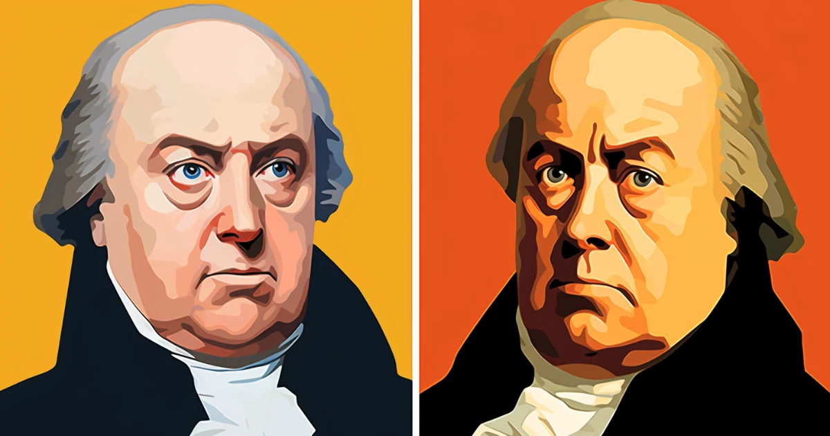 © History Oasis John Adams 20 Angry