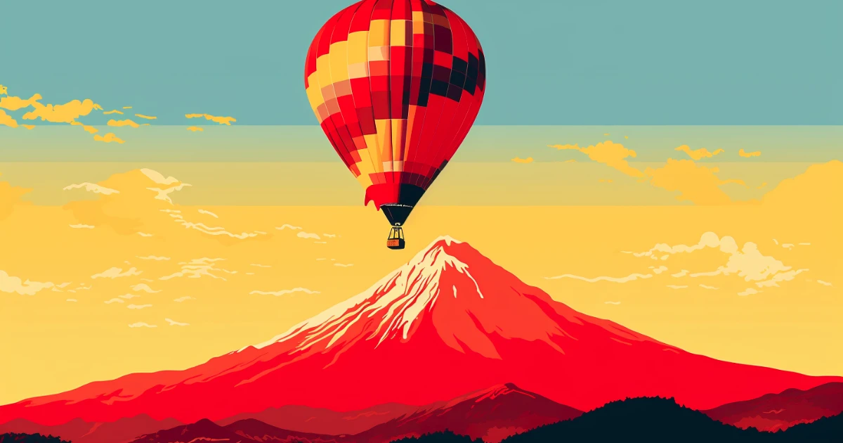 © History Oasis Hot Air Balloon 20 Japan