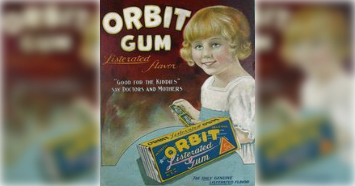 Orbit Gum Vintage Ad