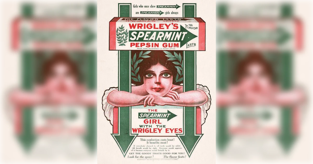 Wrigley 27s Spearmint Gum Ad
