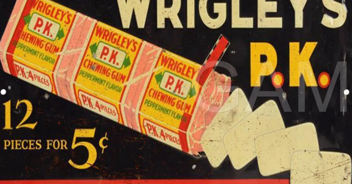P.K. Gum Ad