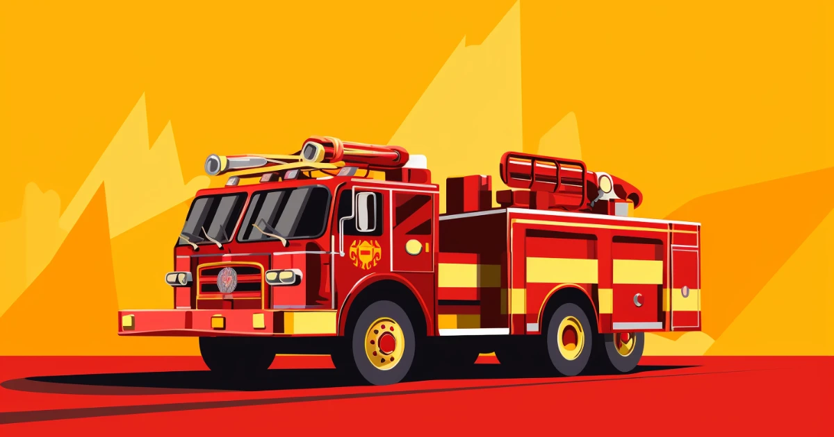 © History Oasis Fire Truck