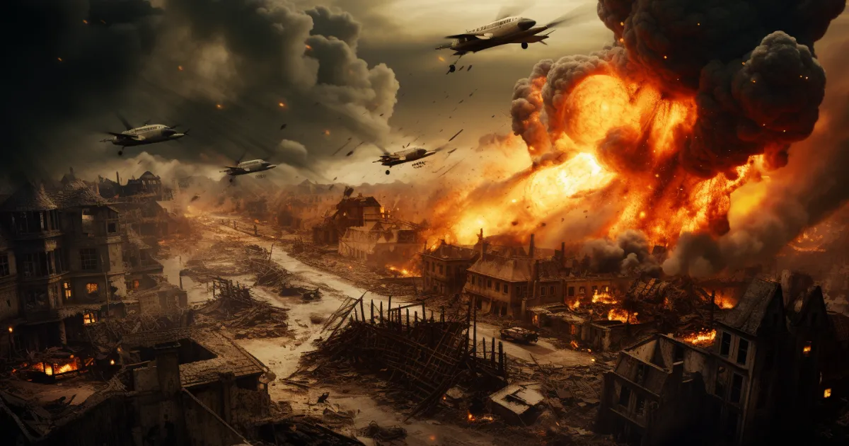 © History Oasis Bombing Raid 20 Ww2