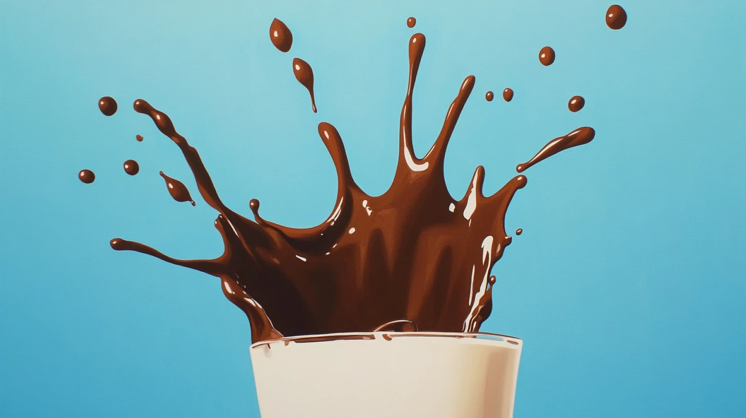 © History Oasis Glass Of Milk Chocolate