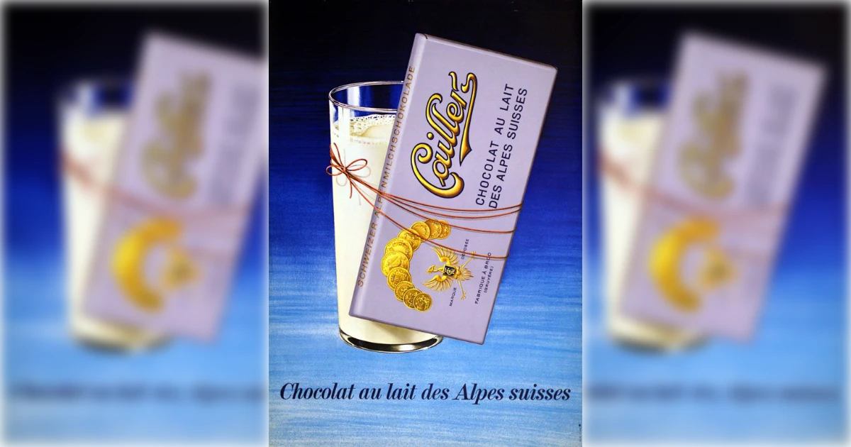 Cailler Callier Vintage Ad