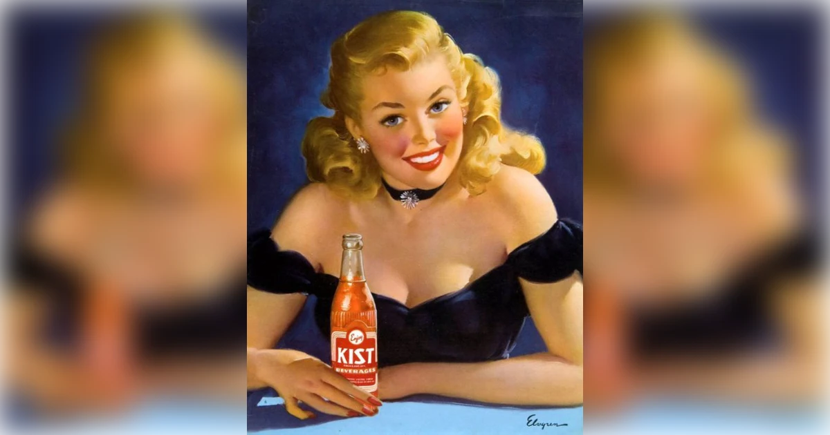 Kist Soda Enjoy Kist Pinup