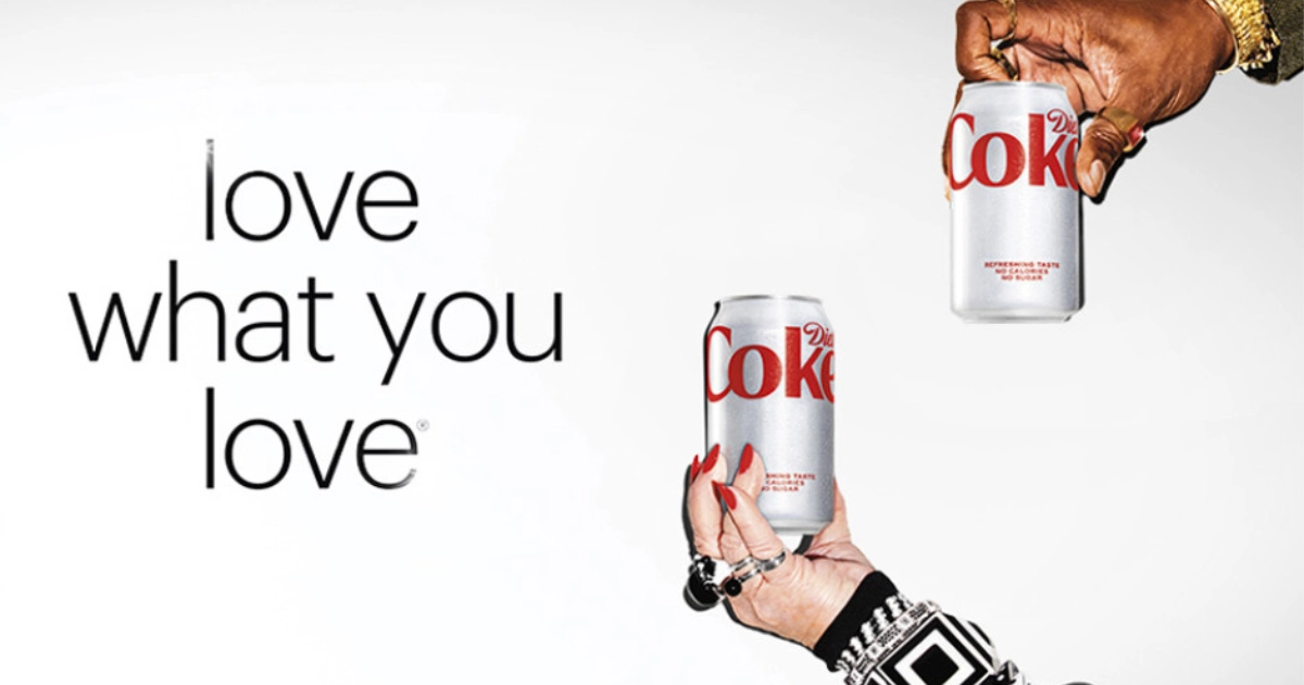 The Coca-Cola Company Diet Coke 20 Love What You Love