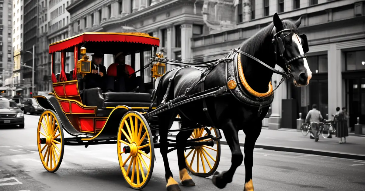 © History Oasis Horse Cab