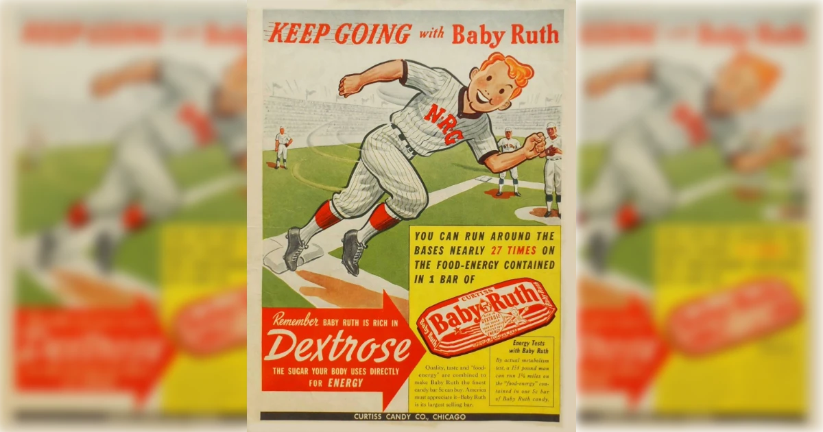 Baby Ruth Baby Ruth Baseball Ad