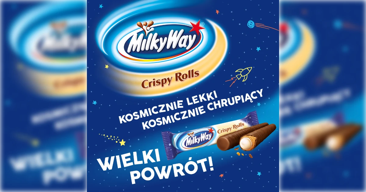 Milky Way Crispy Rolls