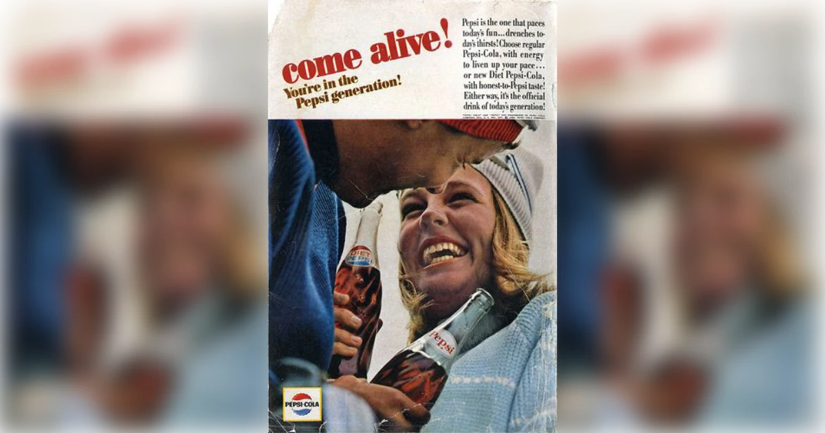 Come Alive 2C You 27re In The Pepsi Generation