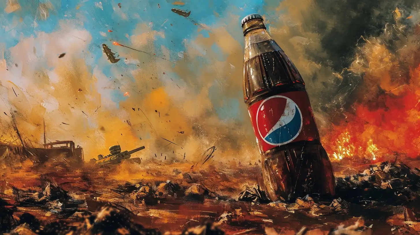© History Oasis World War 2 Battle Pepsi Soda Bottle