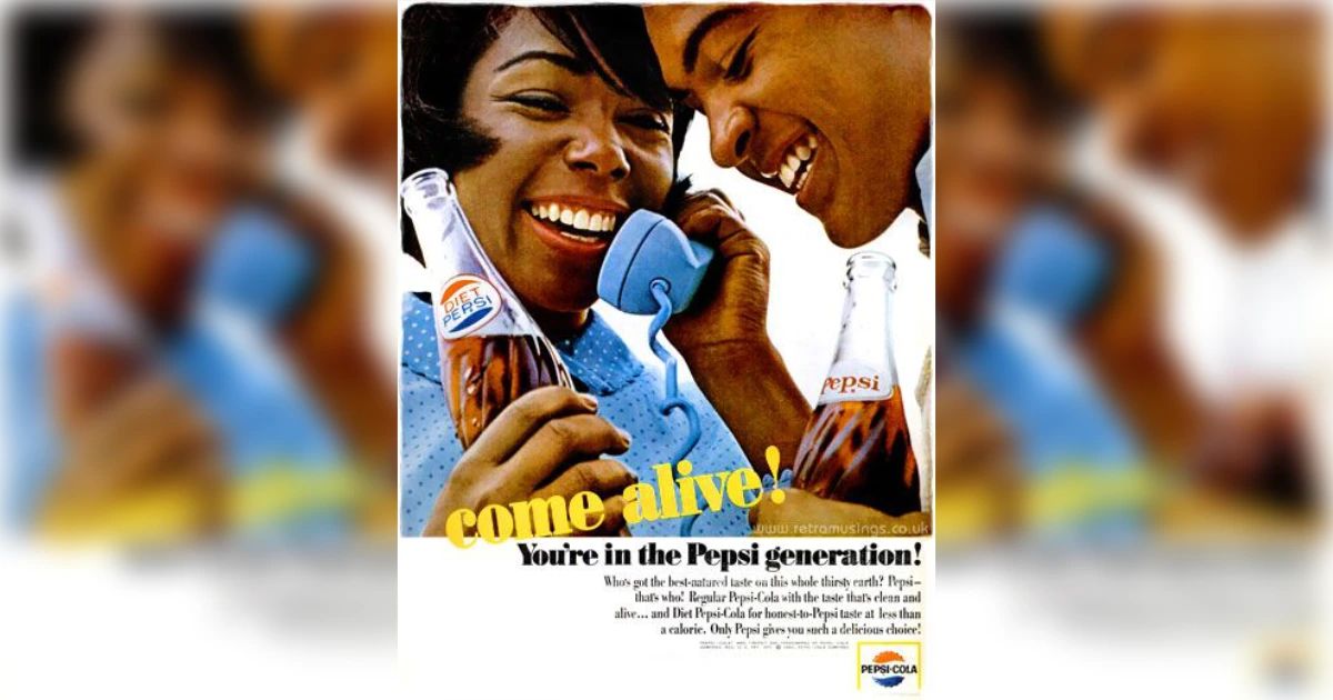 Pepsi Generation 20 Black Couple