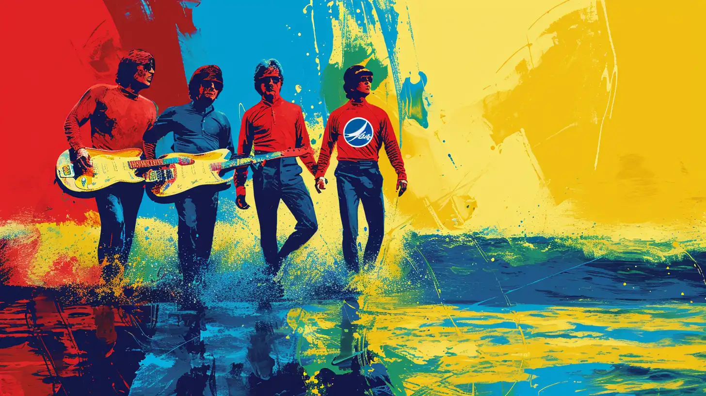 © History Oasis THE BEACH BOYS Pepsi