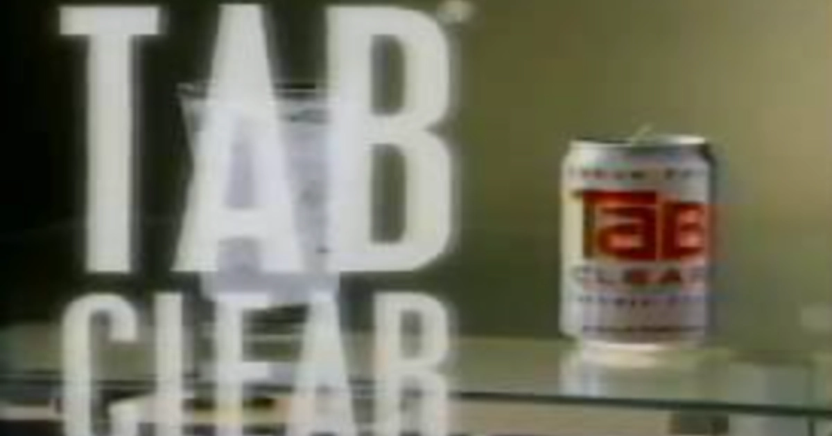 The Coca-Cola Company Tab Clear Ad