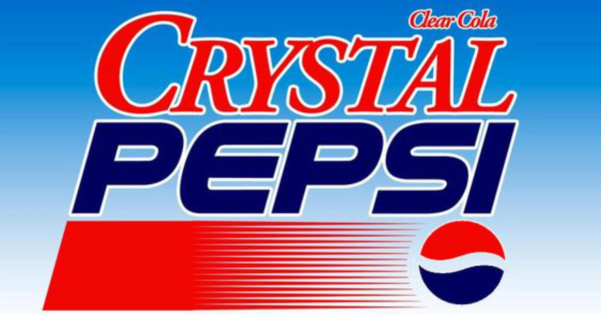 PepsiCo Crystal Pepsi 20 Logo