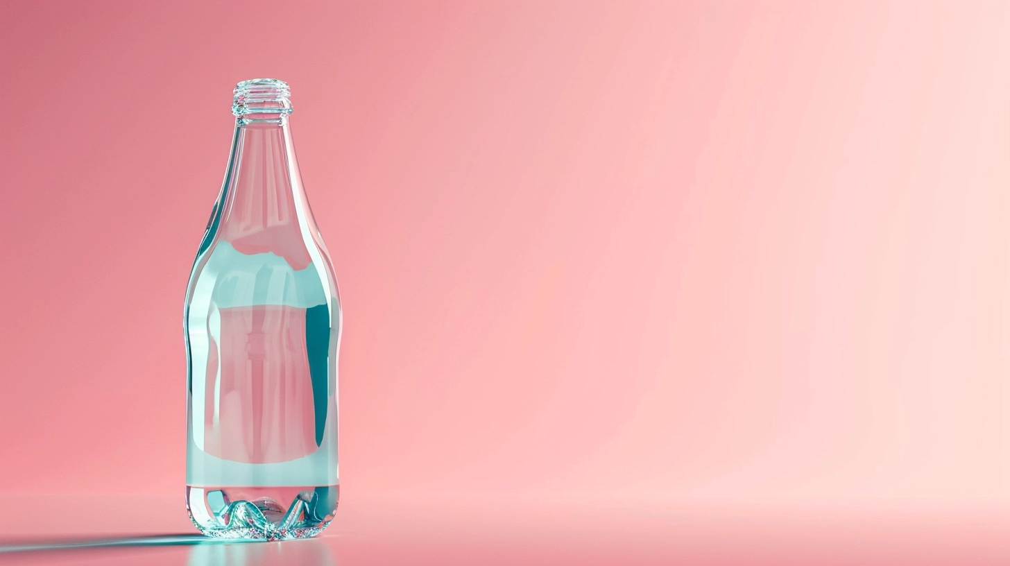 © History Oasis A Clear Soda Bottle Pop Art