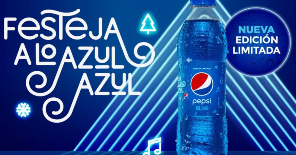 Pepsi Blue 20 Spanis Ad