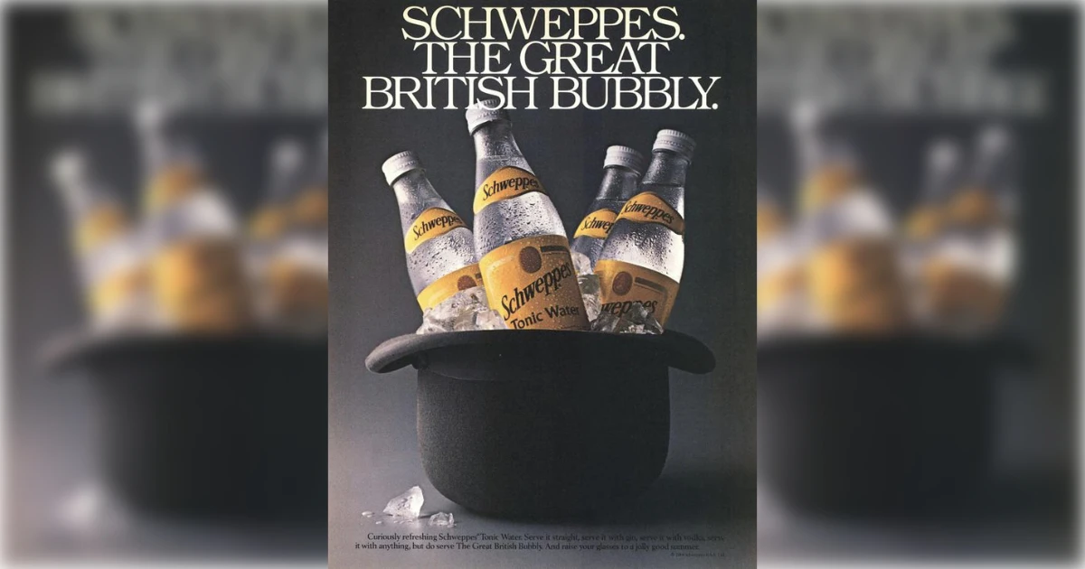 Schweppes Schweppes Vintage Ad