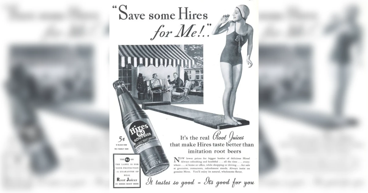 Hires Root Beer Vintage Ad