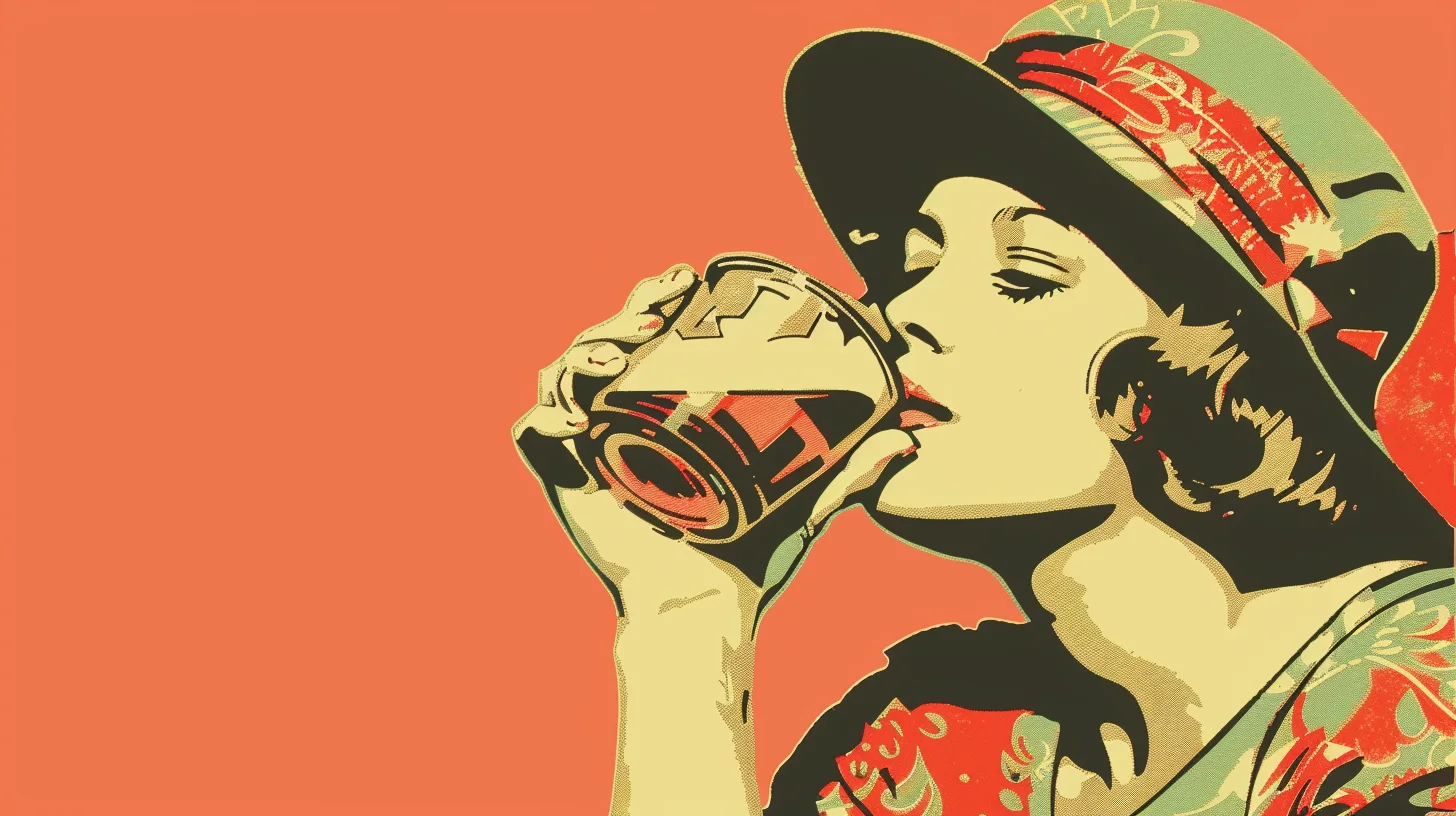 © History Oasis Drinking A Mug Of Root Beer 1920s