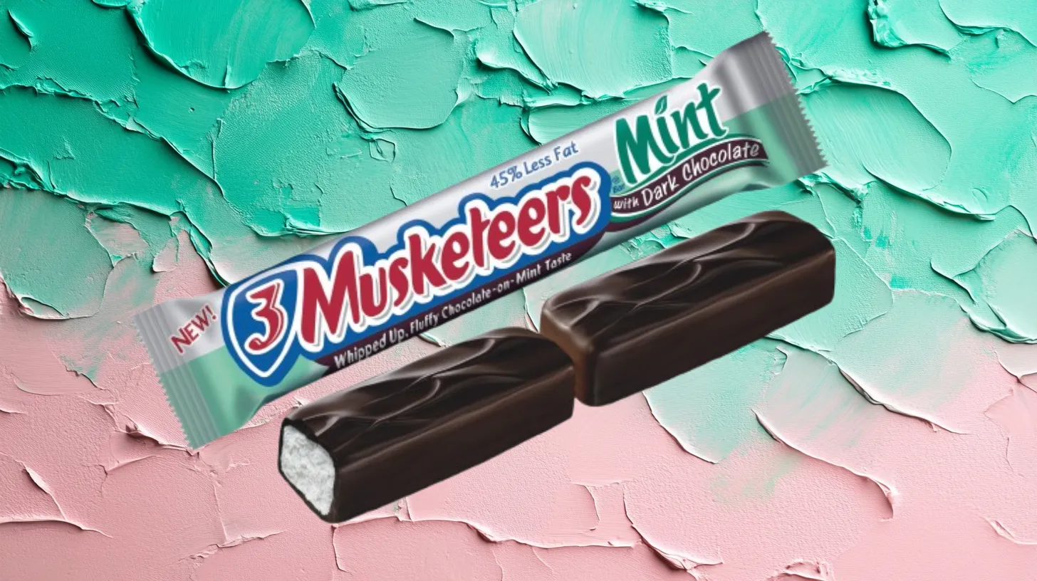 3 Musketeers Bar Mint Flavored