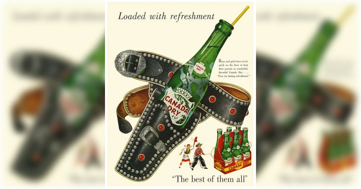 Canada Dry Canada Dry Vintage Ad