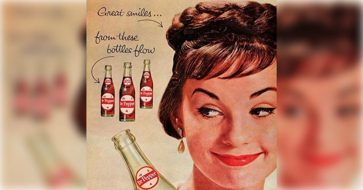 Keurig Dr Pepper Dr Pepper Vintage Ad