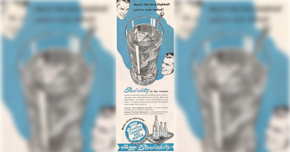 Canada Dry Canada Dry Mixer Ad