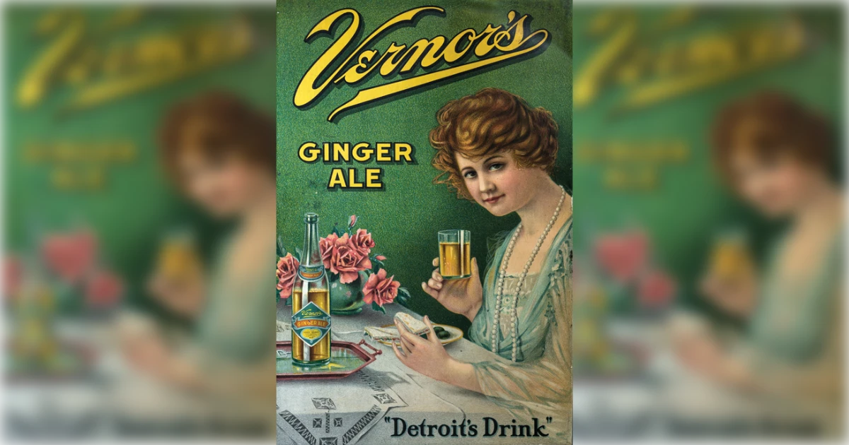 Vernors Vintage Ad