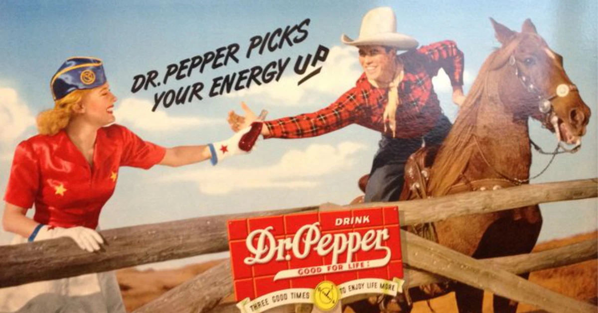 Dr Pepper Vintage Ad