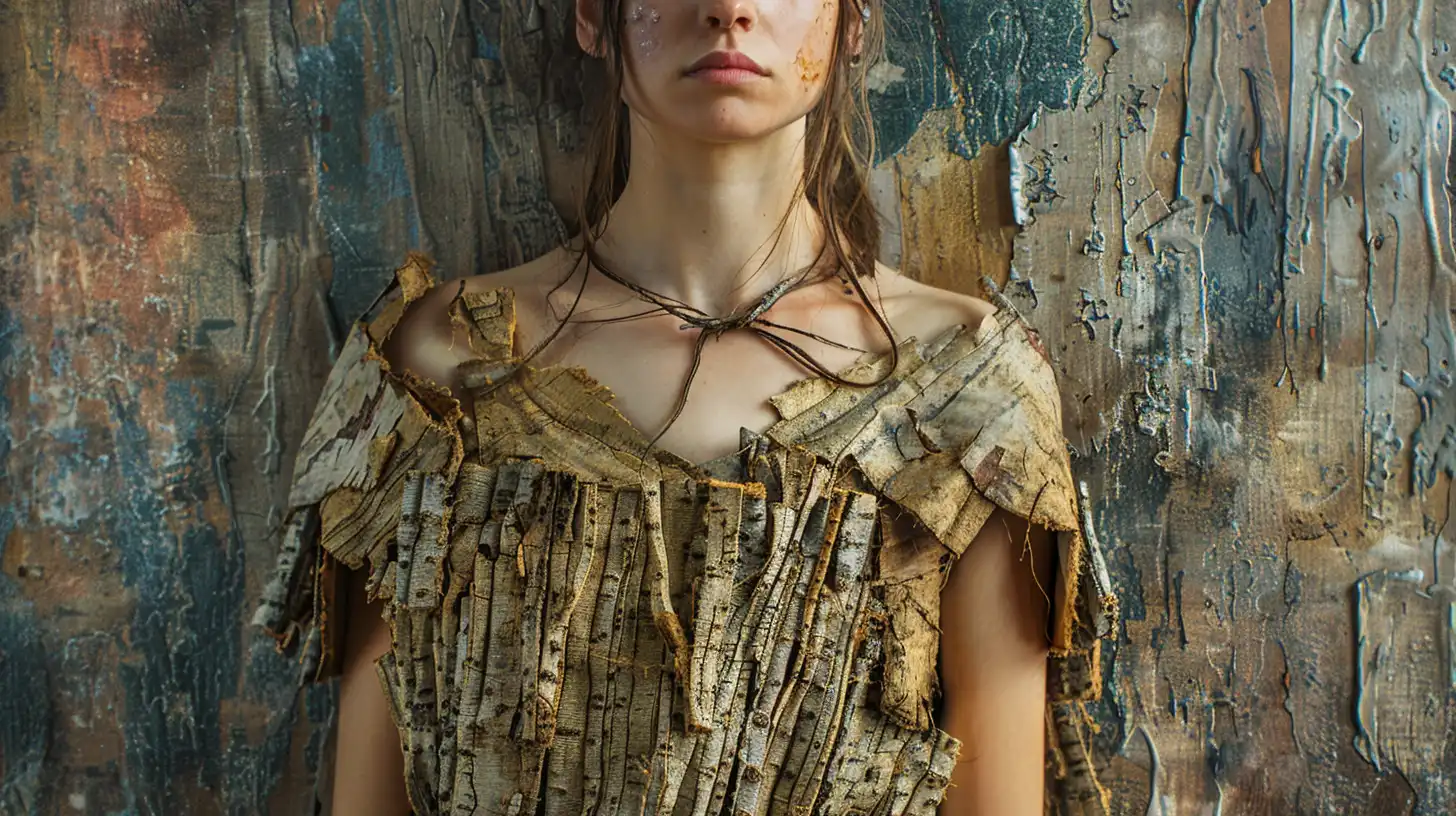 © History Oasis Clothing Made Of Bark Early Middle Ages