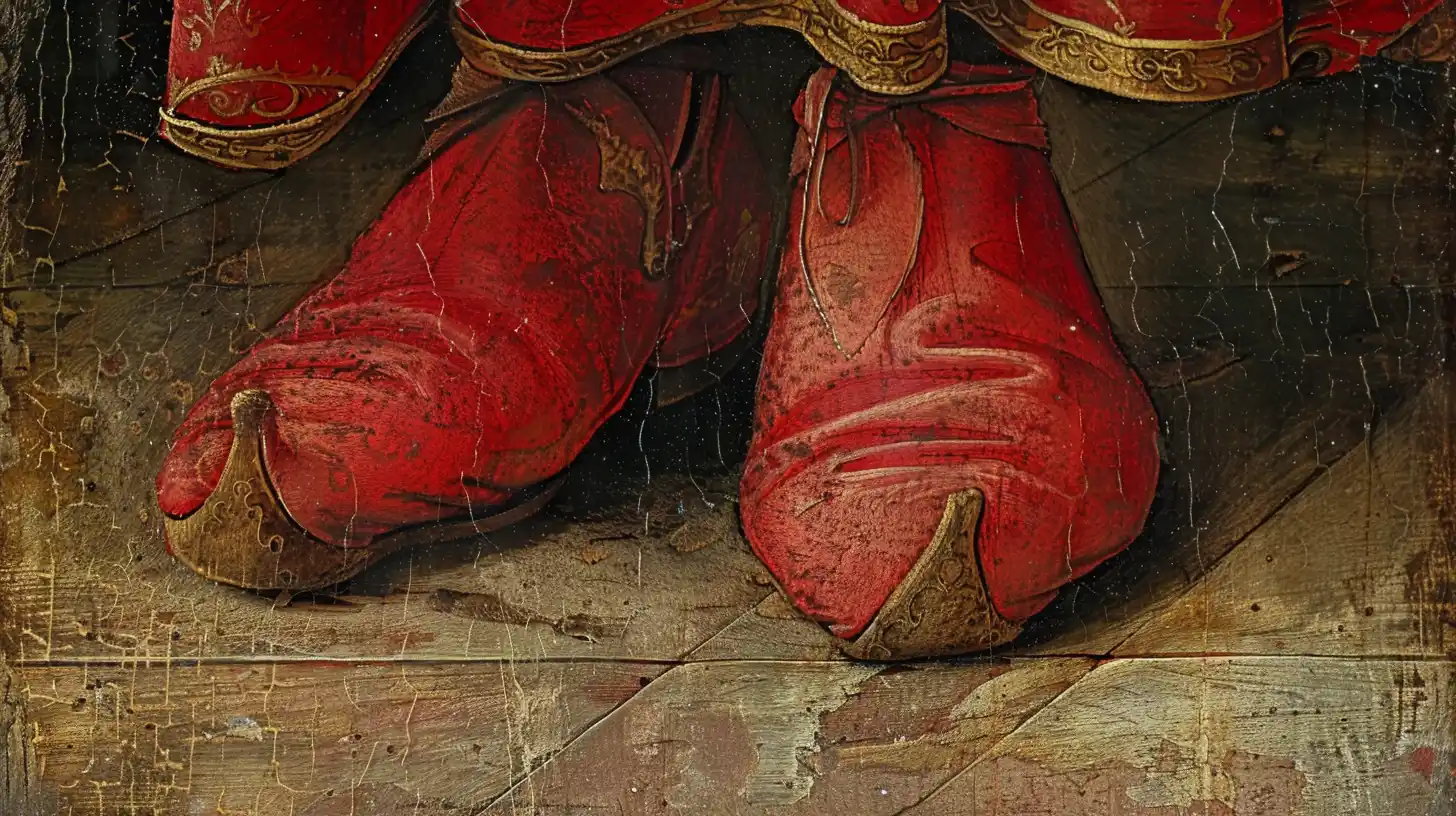 © History Oasis Early Middle Ages Ill Fitted Shoes