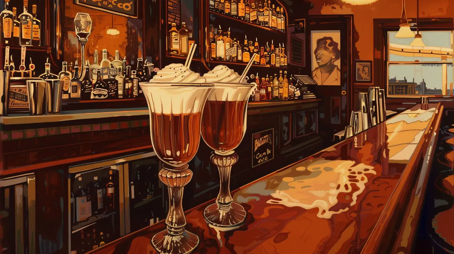 Prohibition 1920s Root Beer Floats