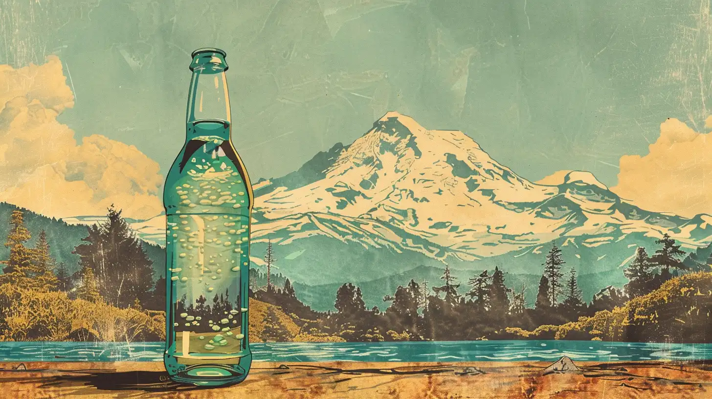 © History Oasis Shasta Sparkling Water