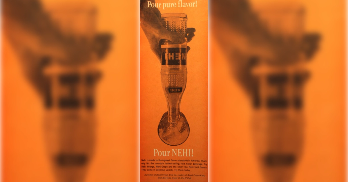Nehi Nehi 201960s Ad