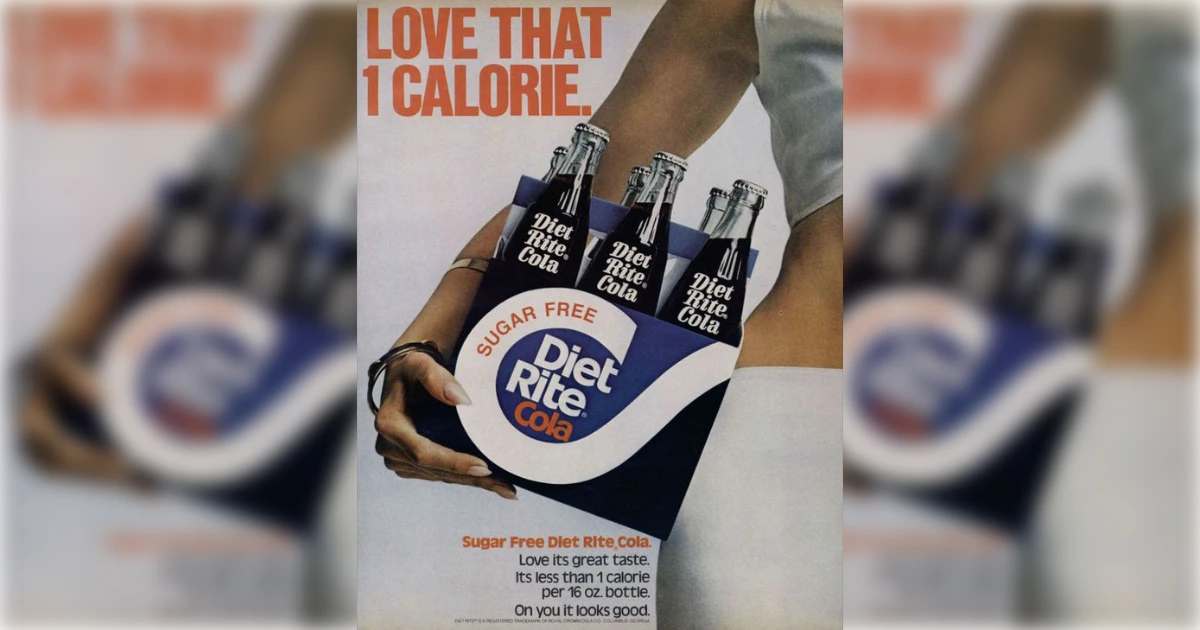 Diet Rite Cola Diet Rite Cola Vintage Ad