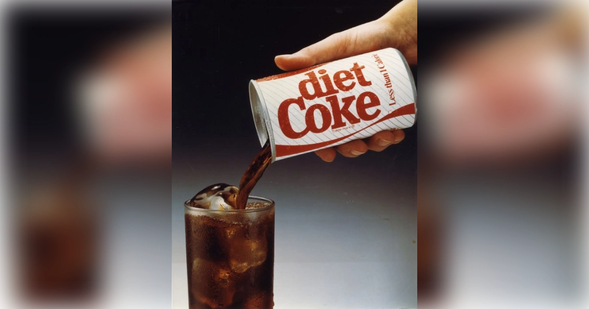 The Coca-Cola Company Diet Coke Vintage Ad