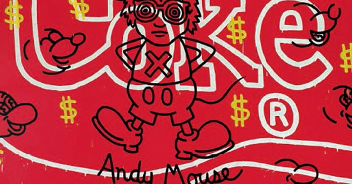 Keith Haring 20 New Coke