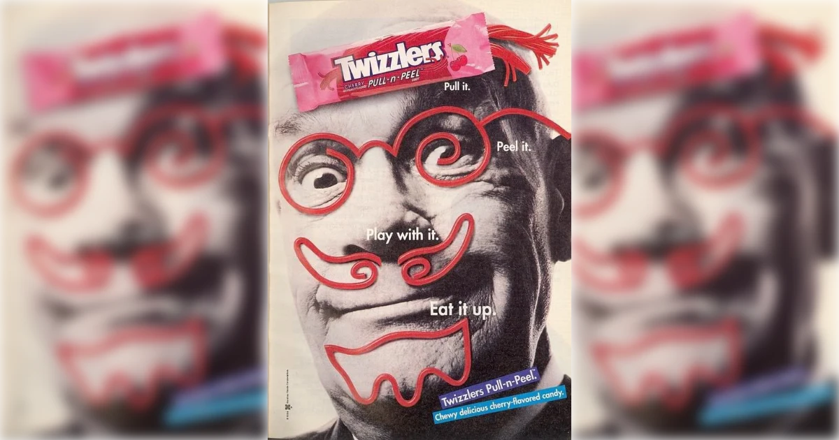 The Hershey Company Twizzlers Pull N Peal Ad