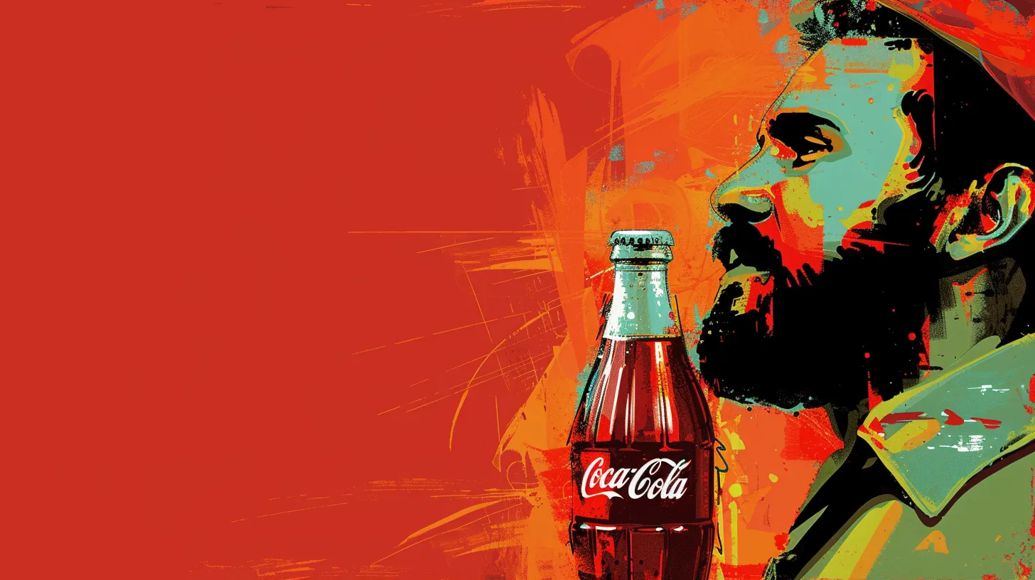 © History Oasis Coca Cola Bottle Fidel Castro