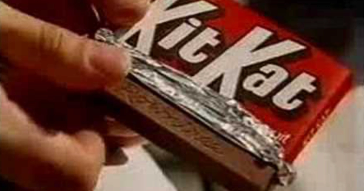 Nestle Kit Kat Foiled Package