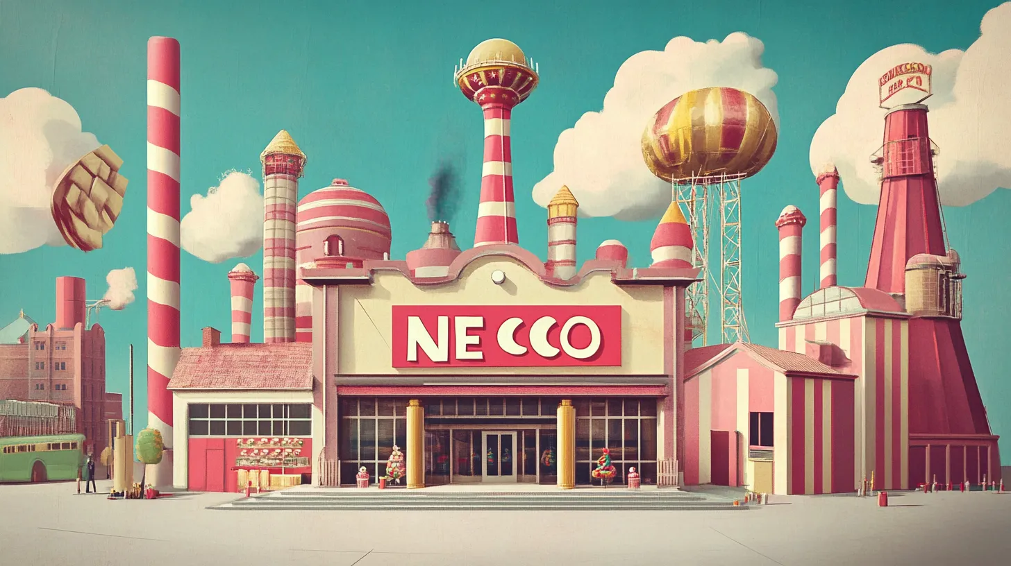 Necco Waffers Candy Factory
