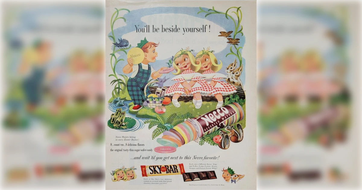 Necco Waffers Print Ad