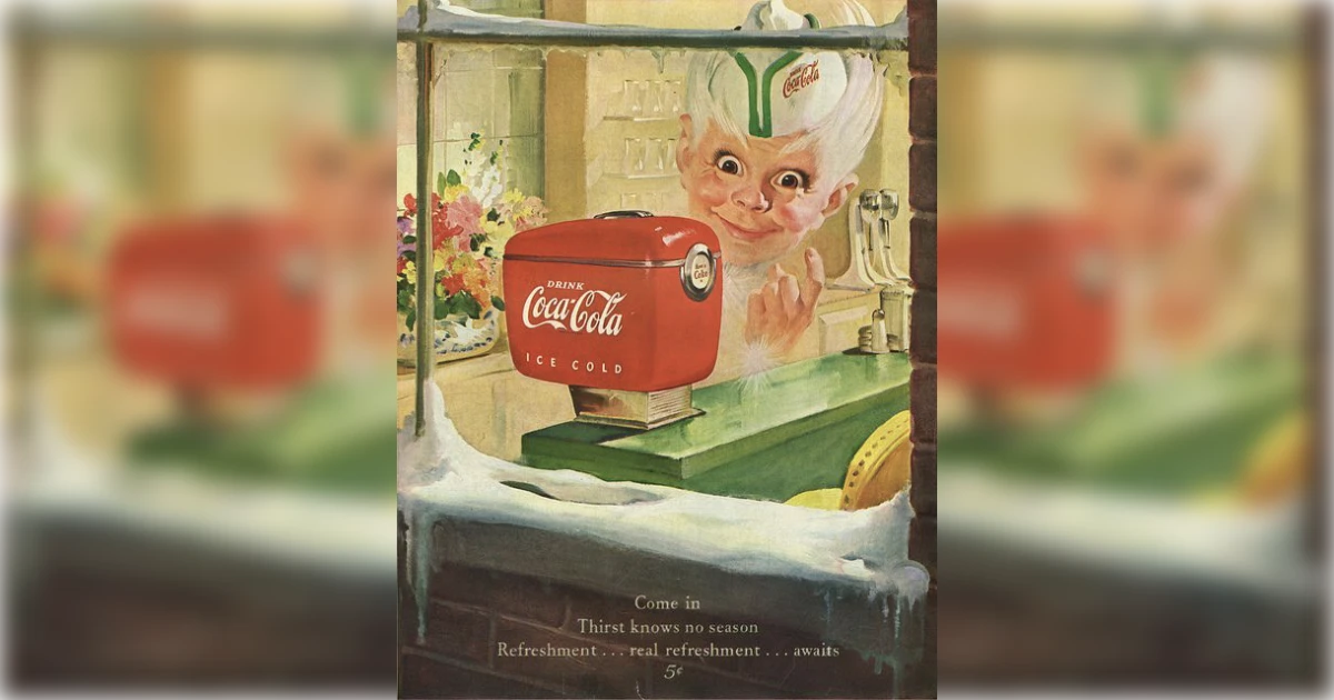 The Coca-Cola Company Sprite Boy 2C Coca Cola Vintage Poster