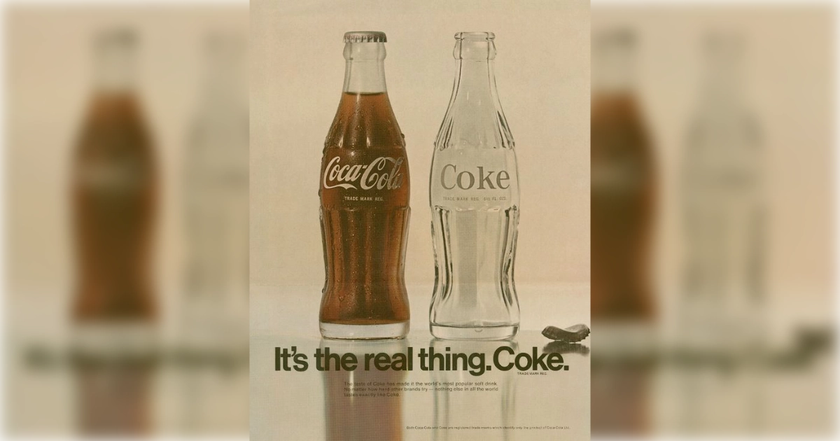 The Coca-Cola Company It 27s The Real Thing 20 Bottles