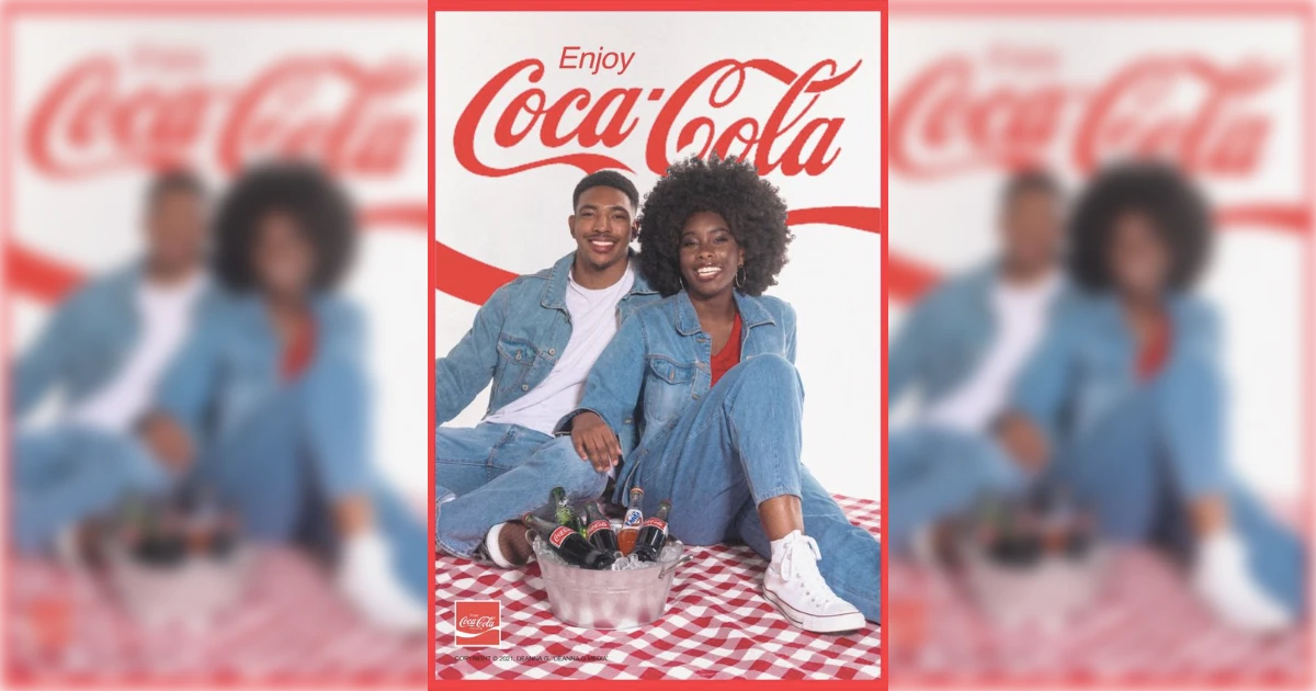 The Coca-Cola Company Enjoy Coca Cola 20 Black Couple