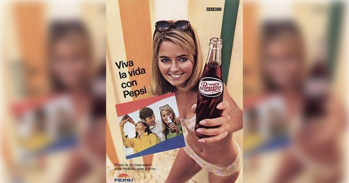 Pepsi Vintage Ad Mexico